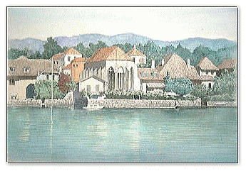 水彩画テラス 風景スケッチの描き方ー上級編